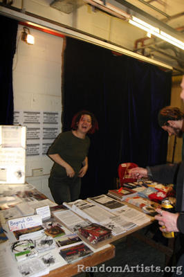 info stall