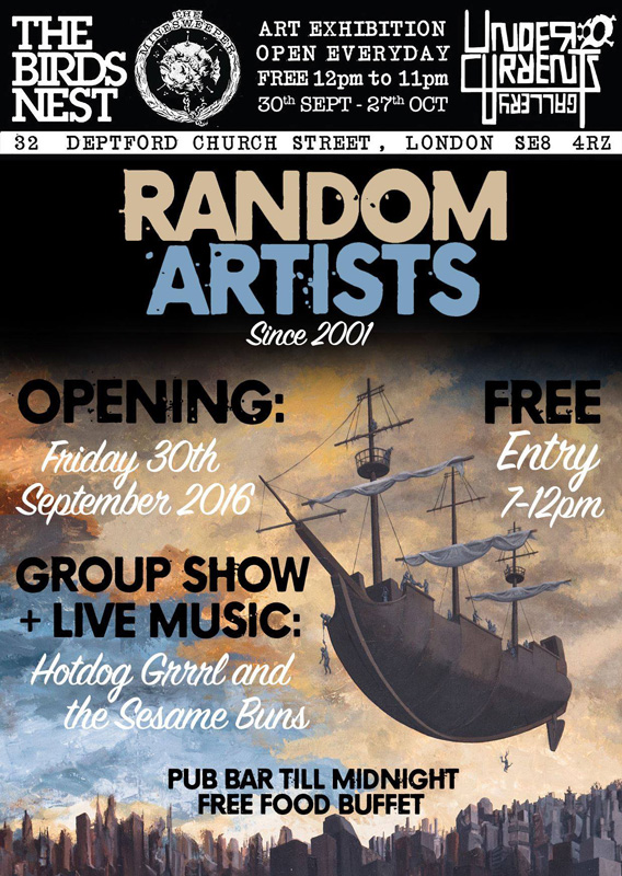 Random Artists at Undercurrents gallery October 2016